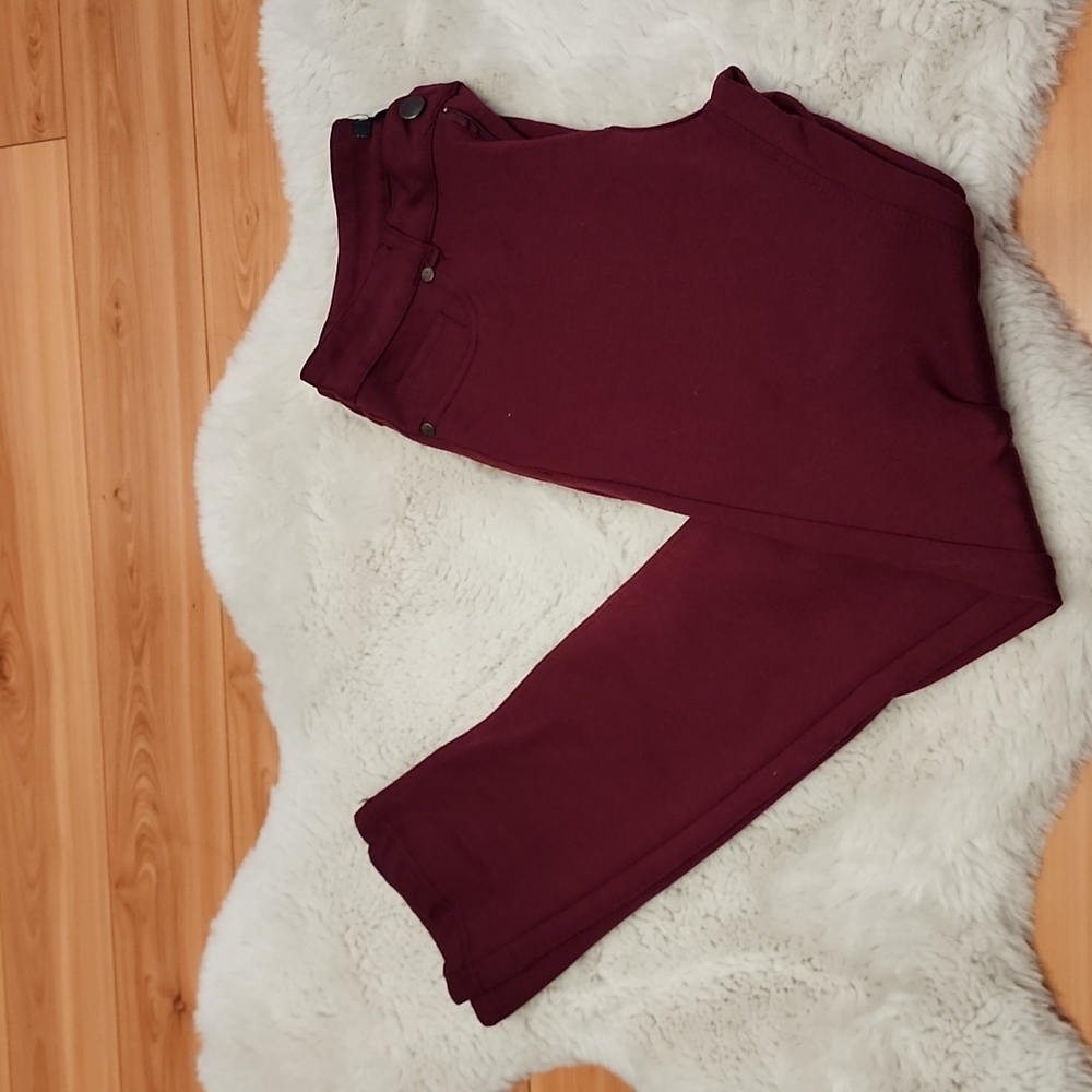 Burgundy Pants